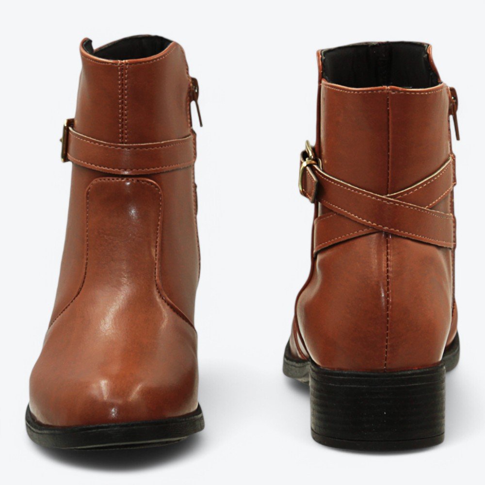 Bota Mariotta Feminina 2017015-01 Caramelo 5