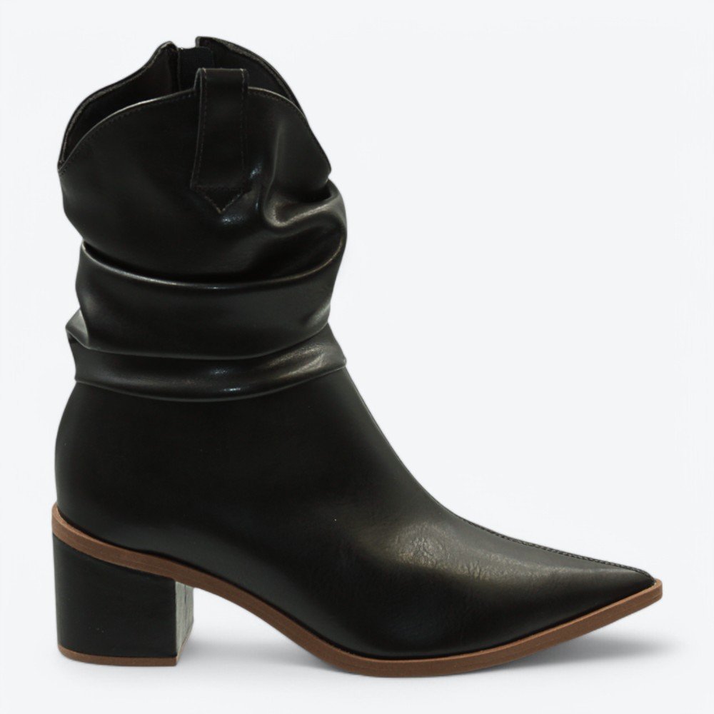 Bota Mariotta Texana Feminina 2052004-03 Preto 1