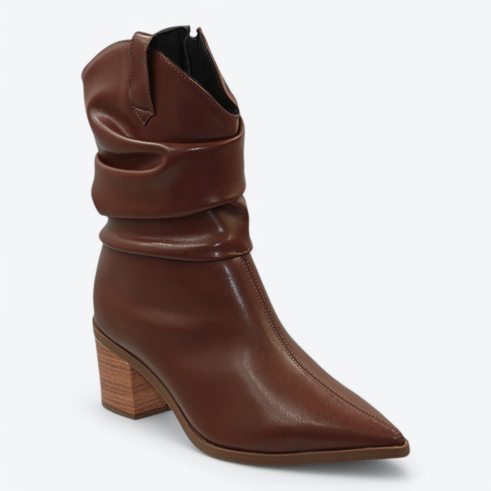 Bota Mariotta Texana Feminina 2052004-02 Marrom 2