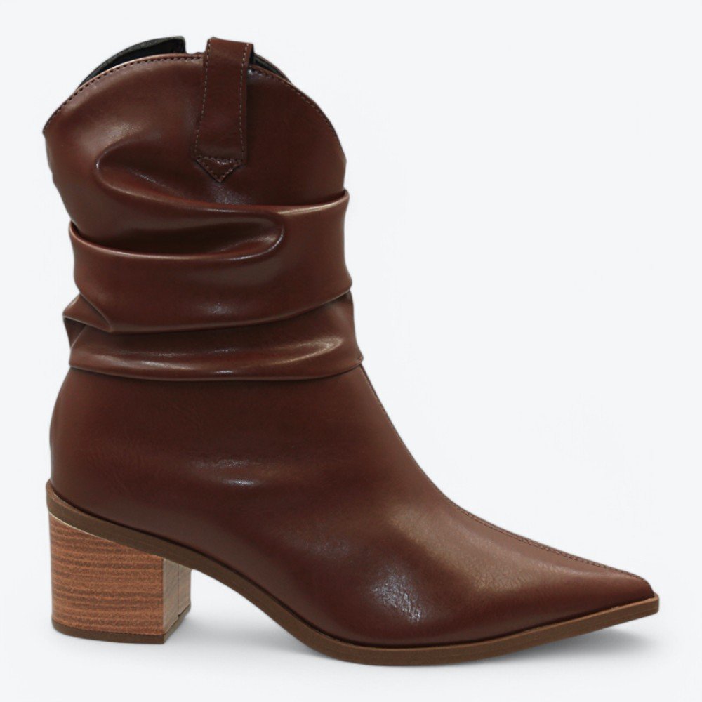Bota Mariotta Texana Feminina 2052004-02 Marrom 1