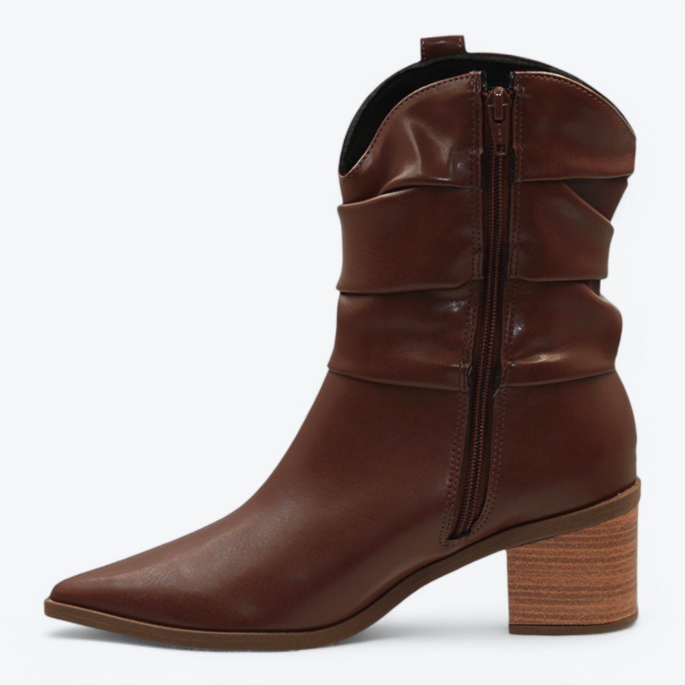 Bota Mariotta Texana Feminina 2052004-02 Marrom 4