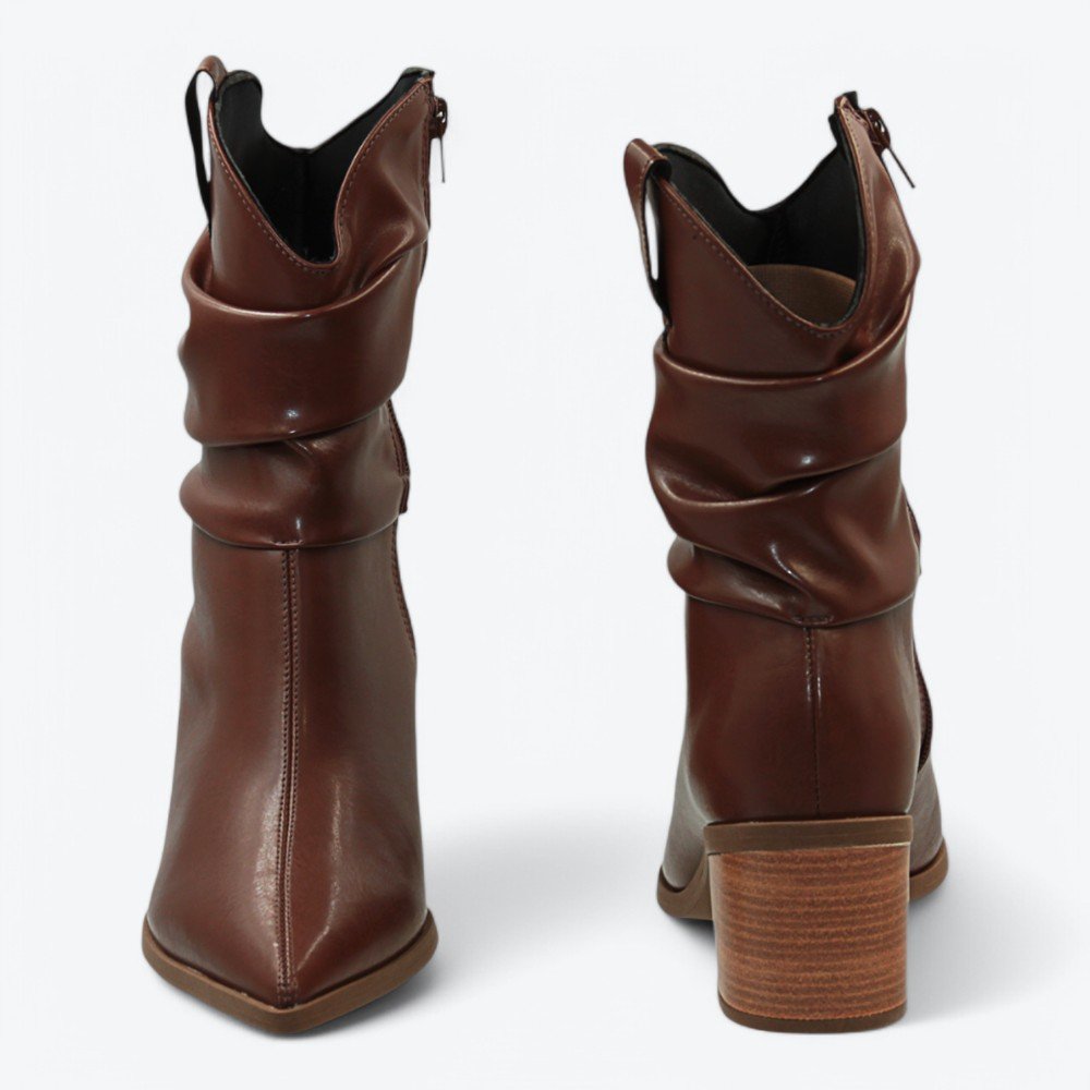 Bota Mariotta Texana Feminina 2052004-02 Marrom 5