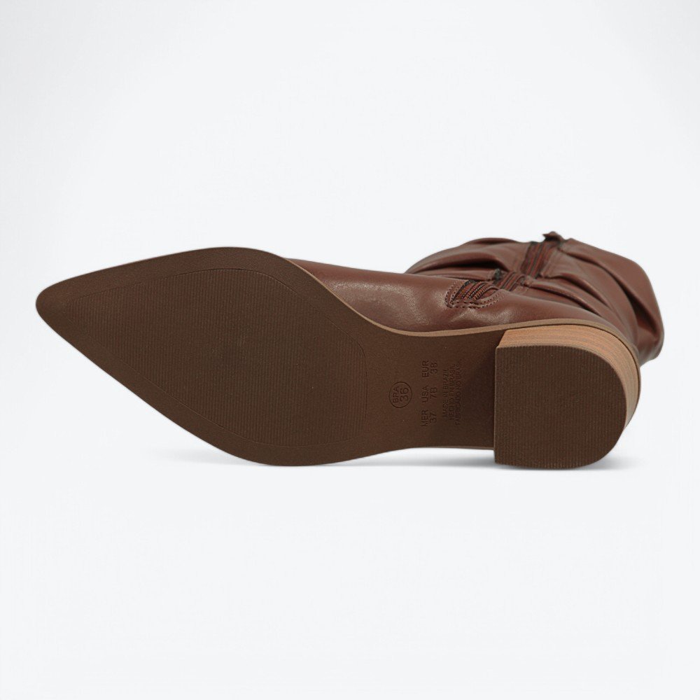 Bota Mariotta Texana Feminina 2052004-02 Marrom 6