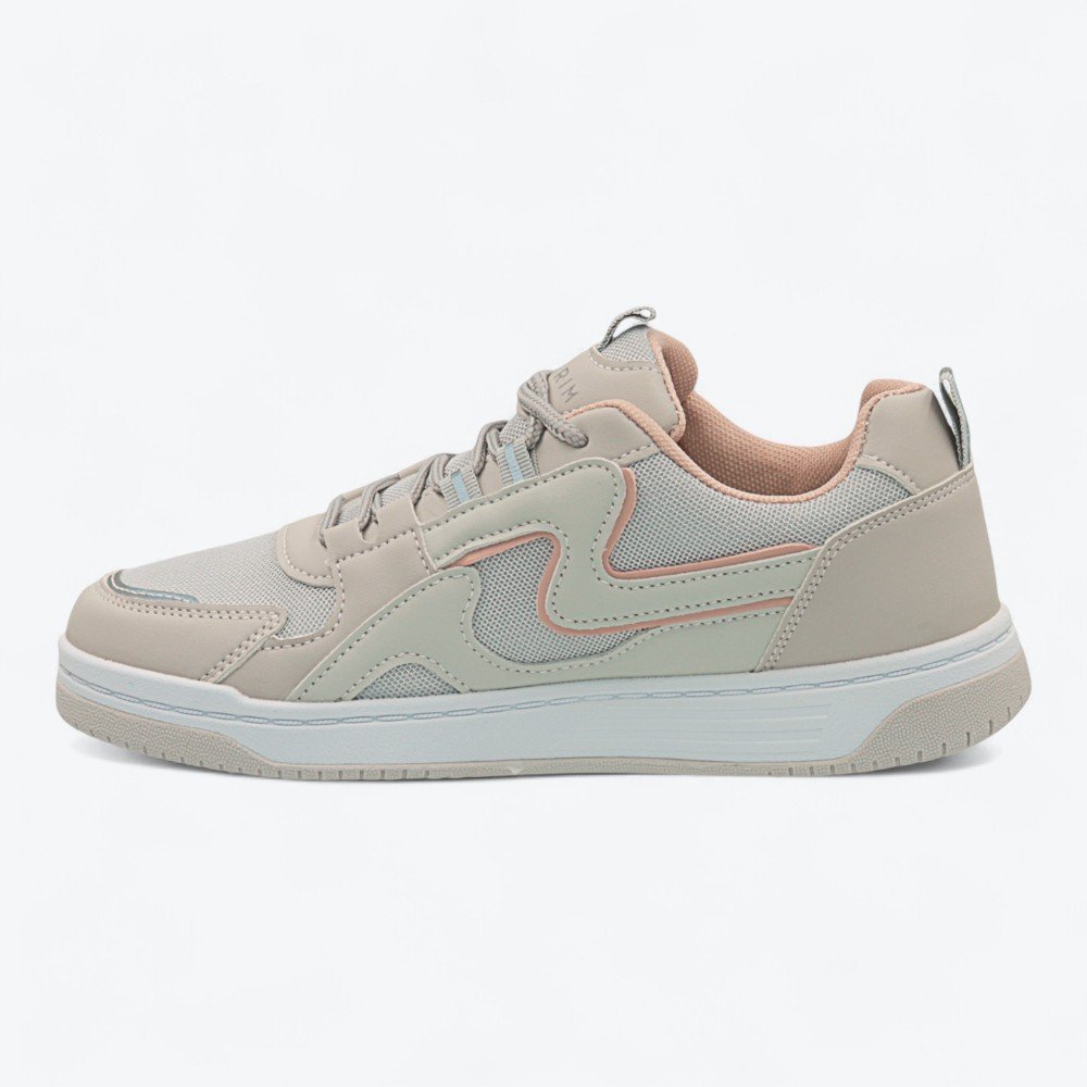 Tênis Ramarim Casual Feminino 2563131-01 Cinza Claro 4
