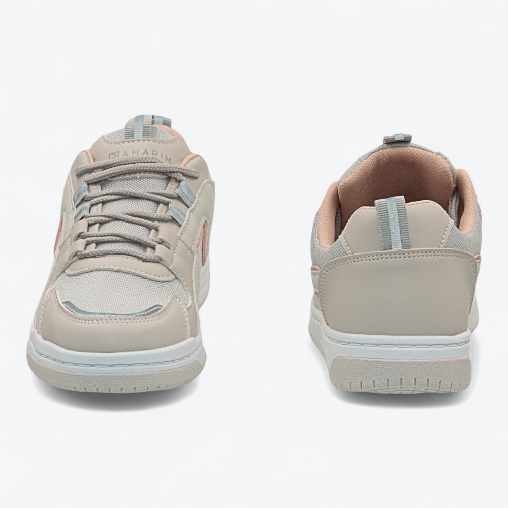 Tênis Ramarim Casual Feminino 2563131-01 Cinza Claro 5