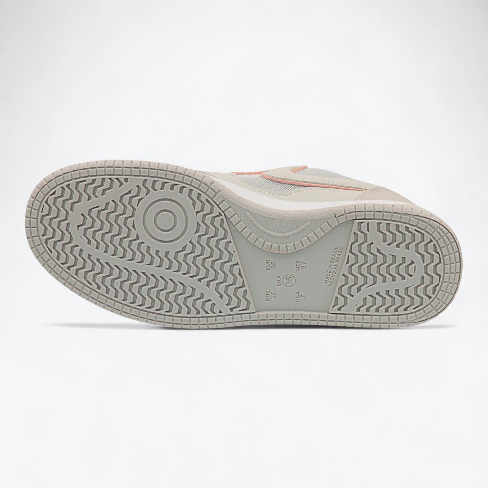 Tênis Ramarim Casual Feminino 2563131-01 Cinza Claro 6