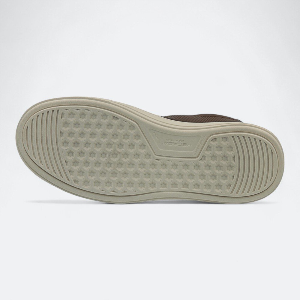 Sapatênis Pegada em Couro Masculino 11150103 Marrom 6