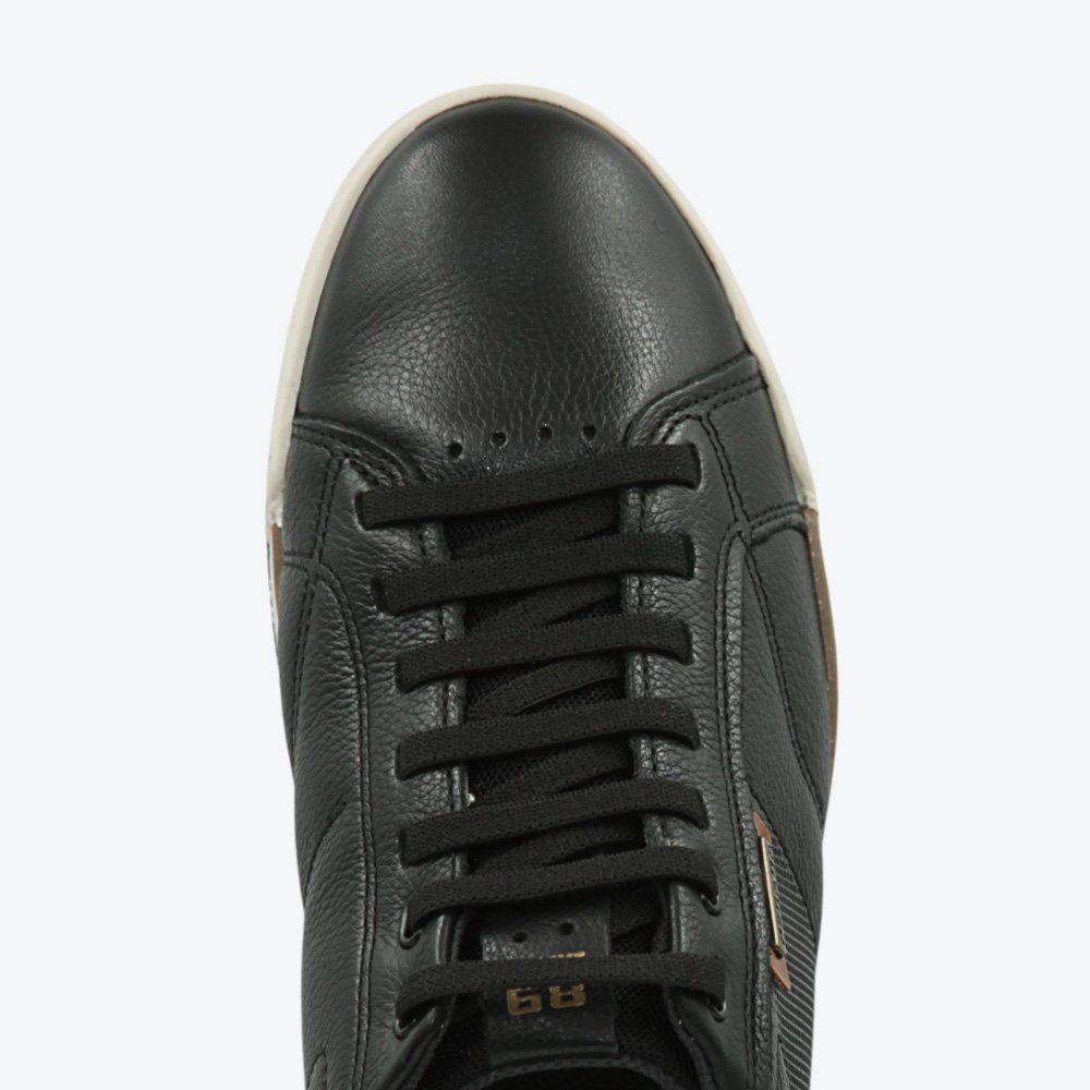 Sapatênis Pegada em Couro Masculino 11950403 Preto 3