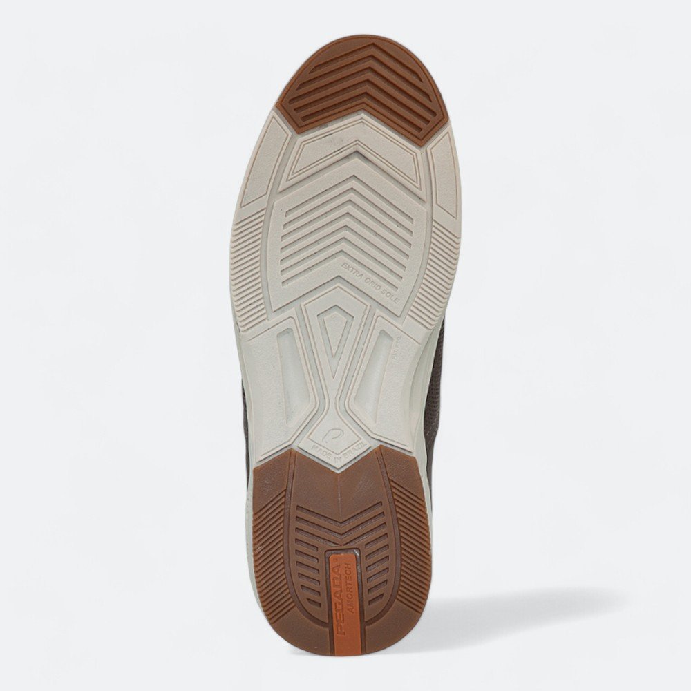 Sapatênis Pegada Slip On em Couro Masculino 11060308 Bege 6