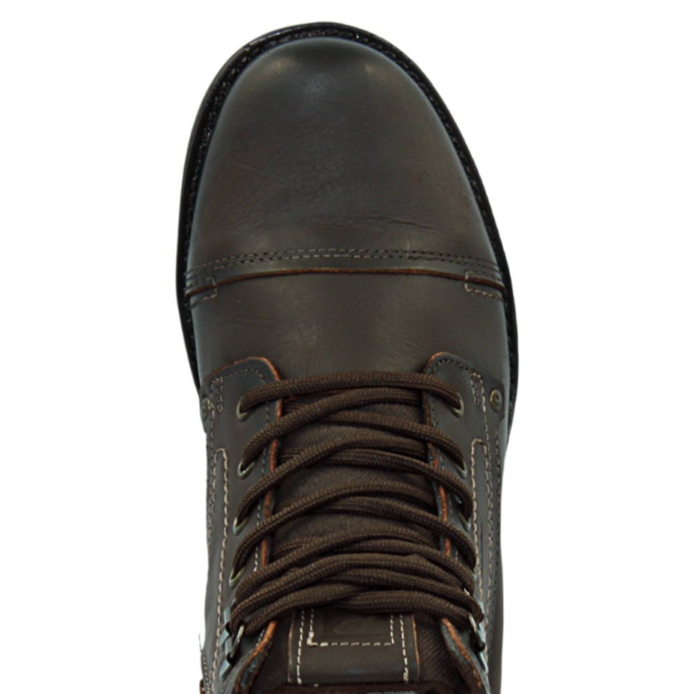 Bota Pegada em Couro Masculina 18130803 Marrom Escuro 3
