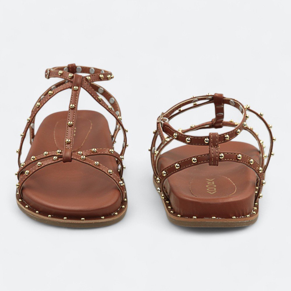 Sandália Adora Papete Feminina 1777109-01 Marrom 5