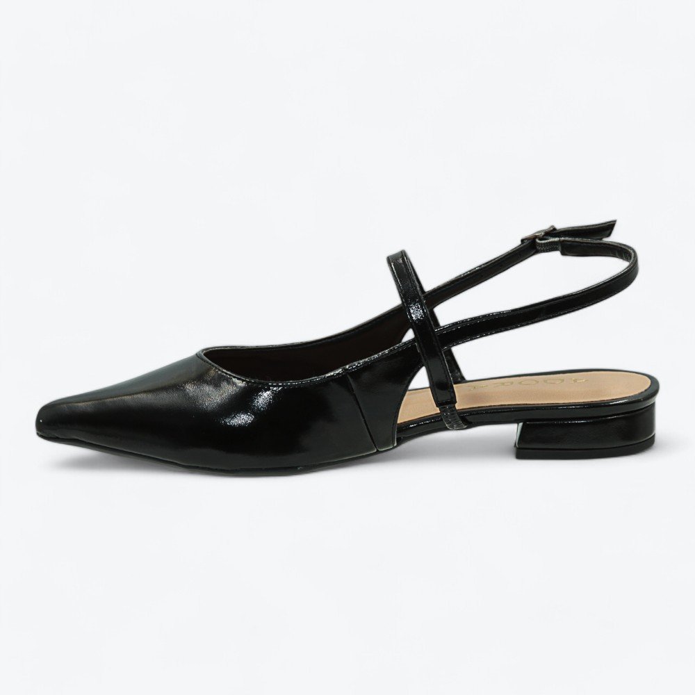 Sapatilha Adora Slingback Feminina 1437248-01 Preto 4