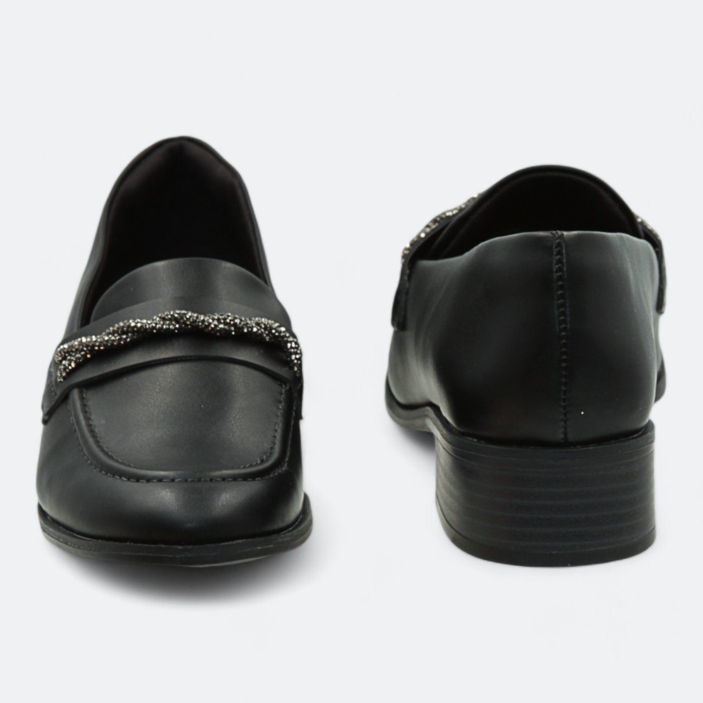 Sapato Ramarim Salto Baixo Feminino 2416204-01 Preto 5