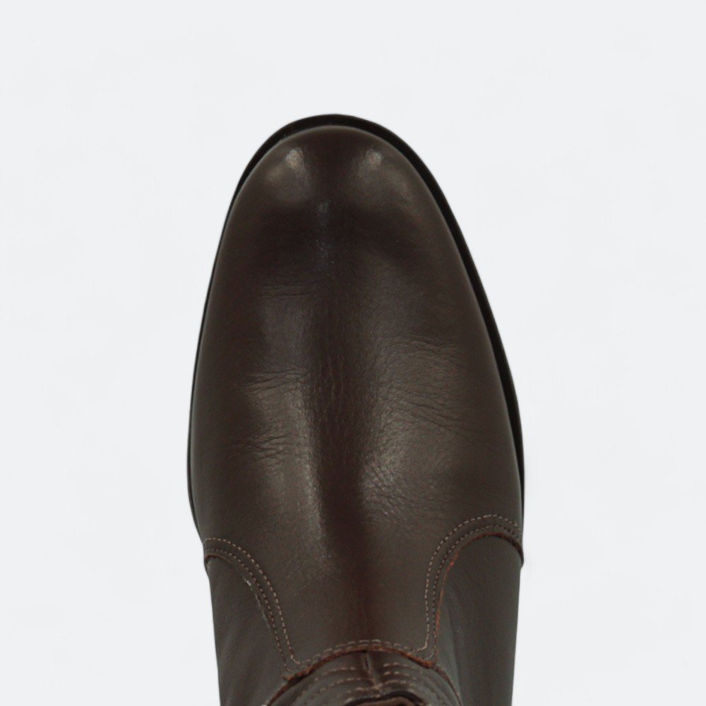 Bota Ramarim em Couro Feminina 2453102-01 Café 3