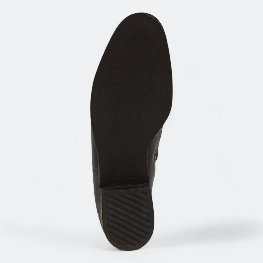 Bota Ramarim em Couro Feminina 2453102-01 Café 6