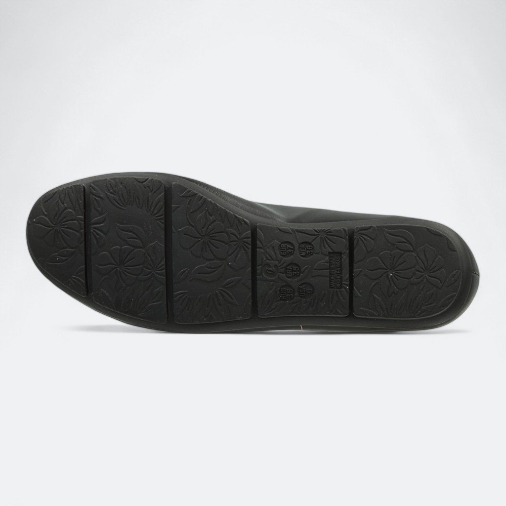 Mocassim Comfortflex Bico Redondo Feminino 2463404-02 Preto 6