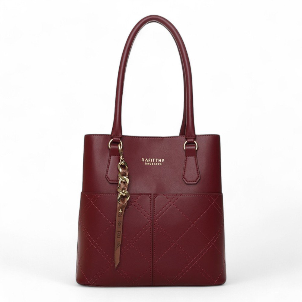 Bolsa Rafitthy Casual Feminina 2824253A Vinho 1
