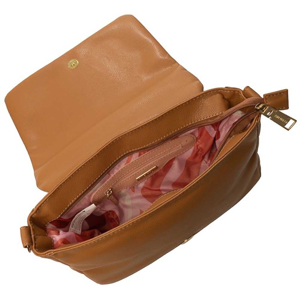 Bolsa Rafitthy Casual Feminina 2824203A Caramelo 5