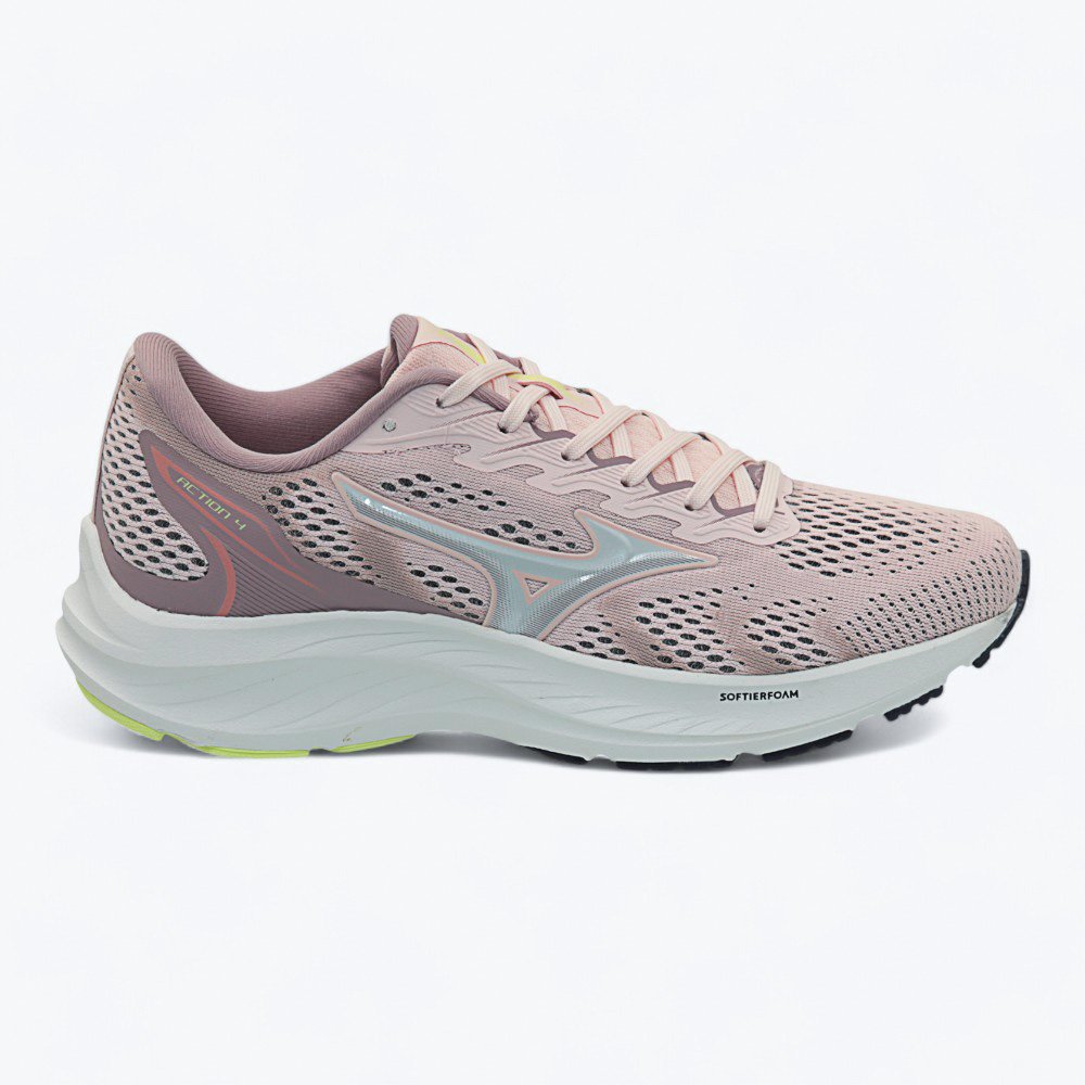 Tênis Mizuno Action 4 Feminino 101118118-01 Rosa Claro 1