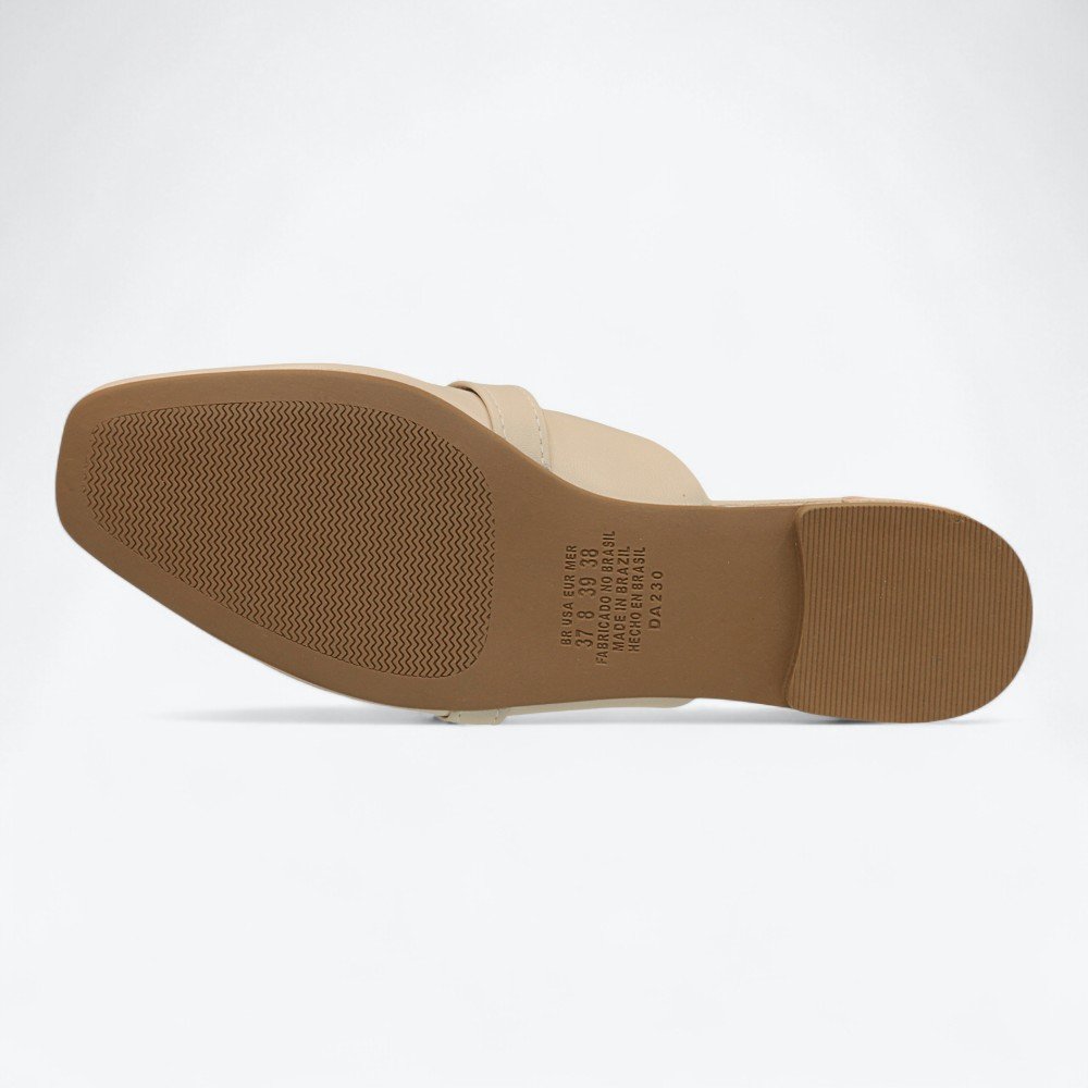 Mule Dakota Feminino D0231-01 Bege 6