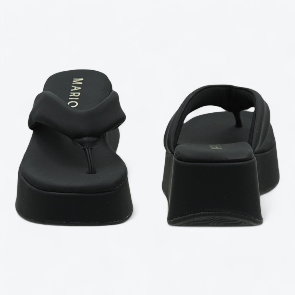 Tamanco Mariotta Flatform Feminino 2054512-01 Preto 5