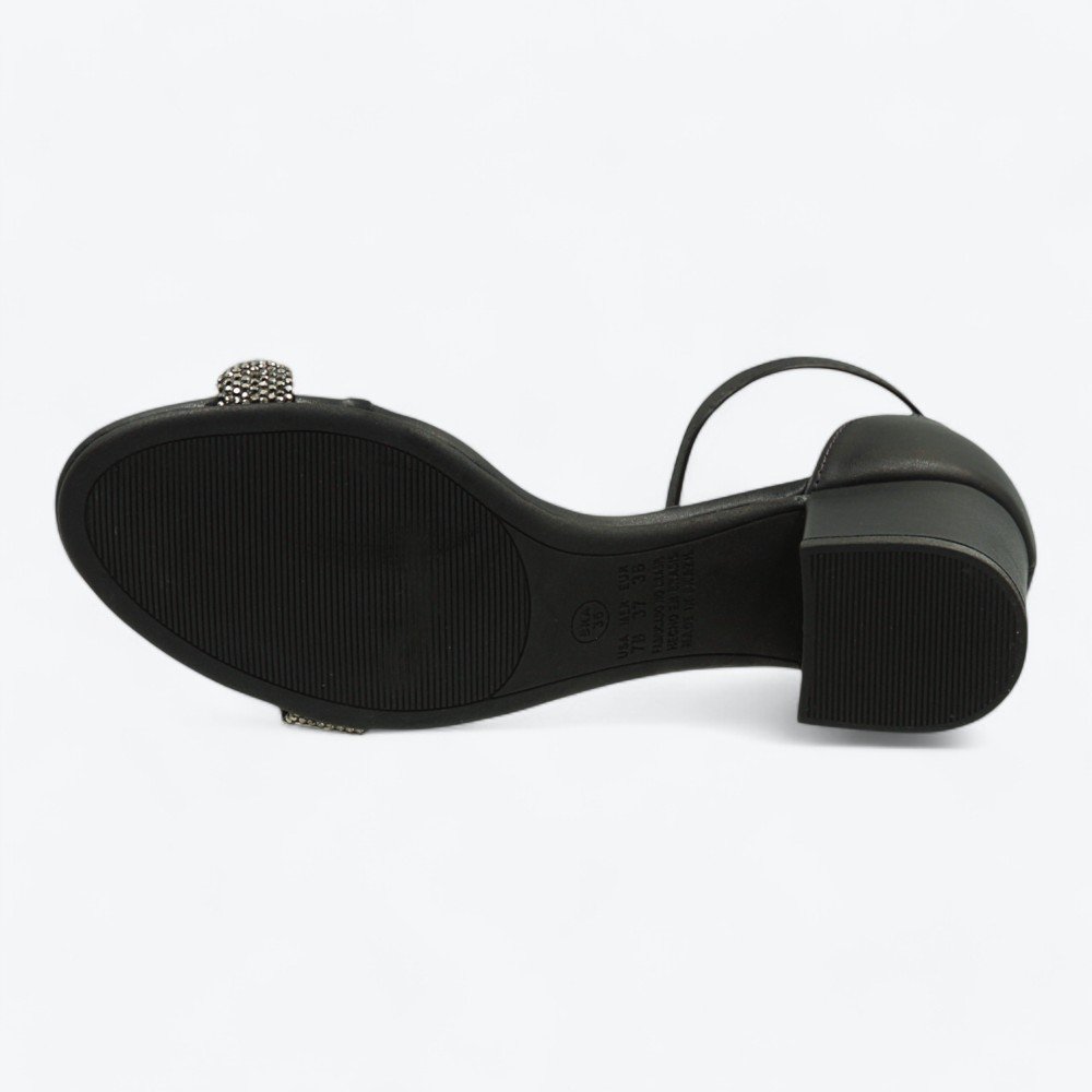 Sandália Mariotta Salto Bloco Feminina 2065605-01 Preto 6