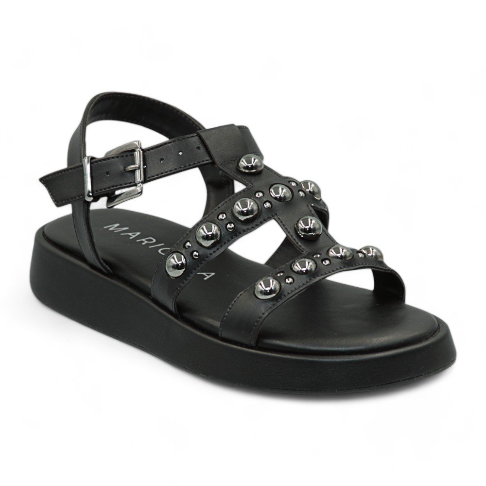 Sandália Mariotta Flatform Feminina 2021531-01 Preto 2