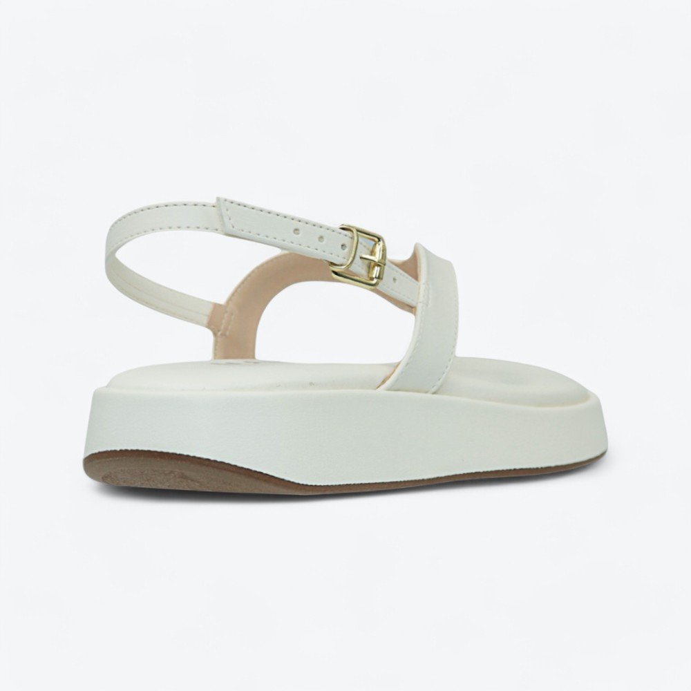 Sandália Mariotta Flatform Feminina 2021535-01 Branco 5