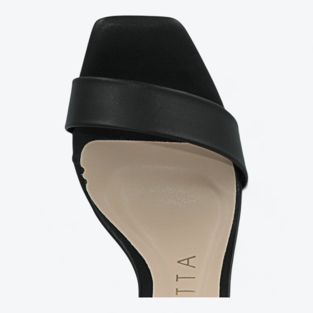 Sandália Mariotta Salto Alto Flare Feminina 2023503-01 Preto 3