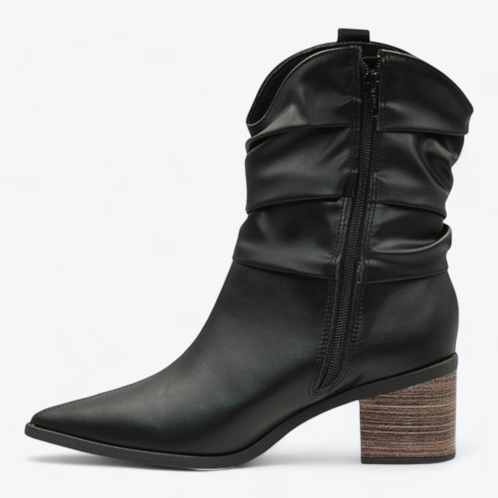 Bota Mariotta Texana Feminina 2052004-01 Preto 4