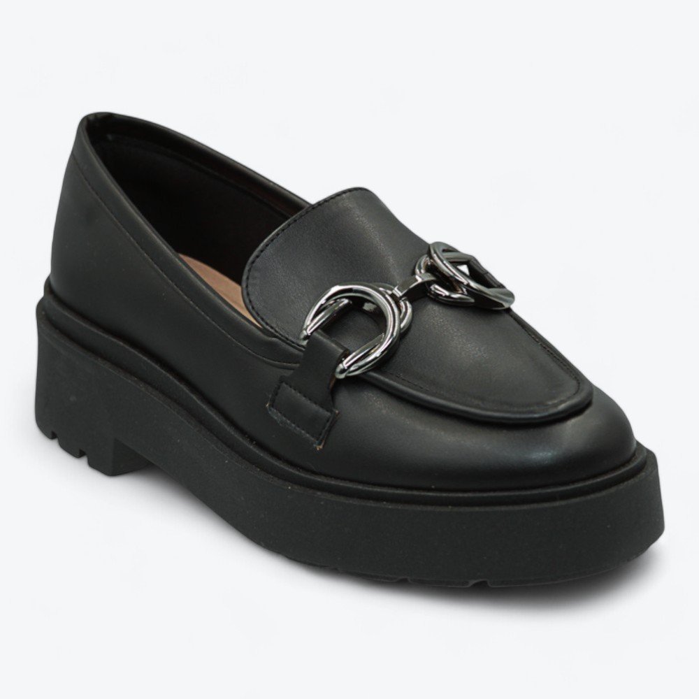 Mocassim Mariotta Tratorado Feminino 2005515-01 Preto 2