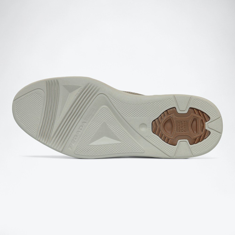 Sapatênis Pegada Slip On em Couro Masculino 11190805 Areia 6
