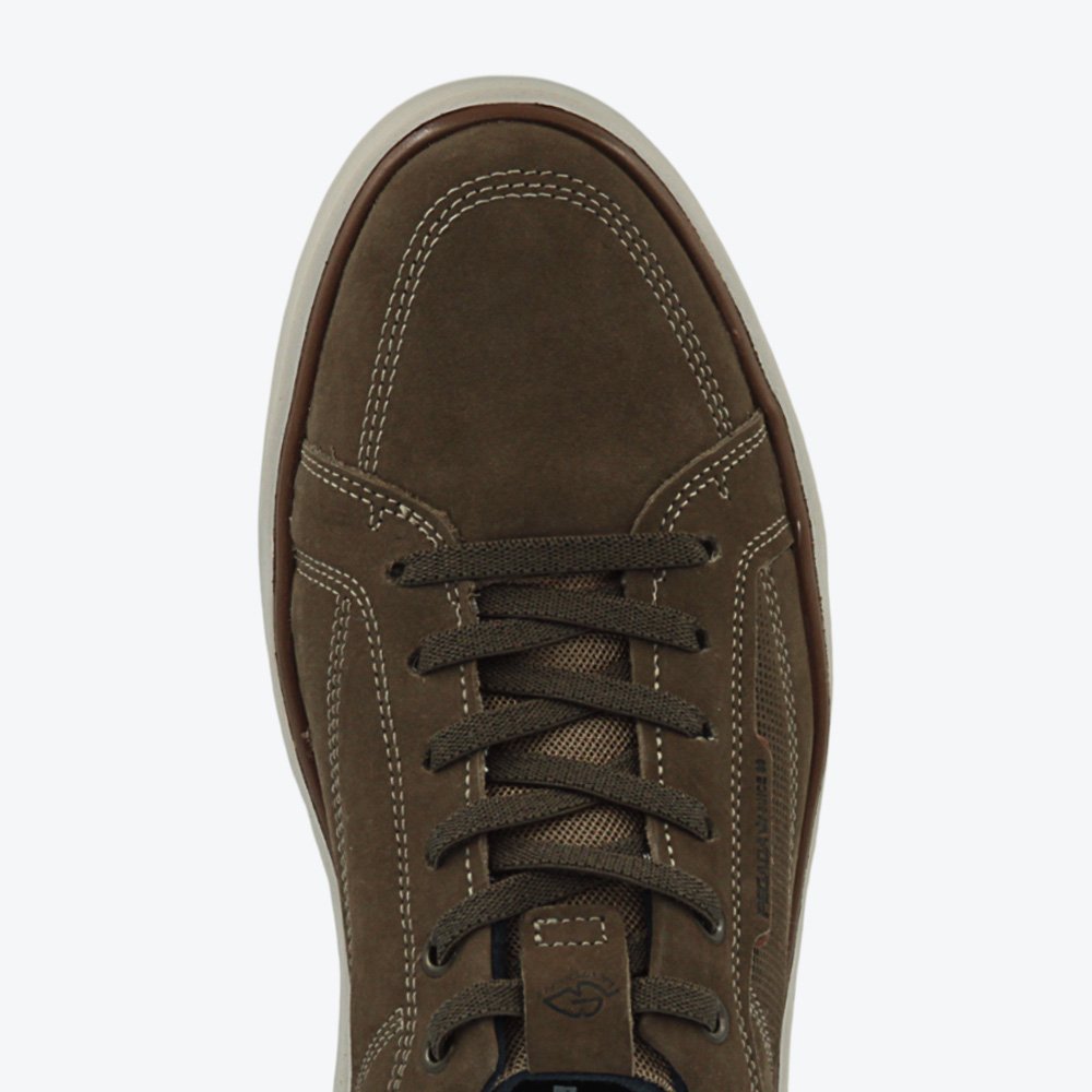 Sapatênis Pegada em Couro Masculino 11093310 Marrom 3