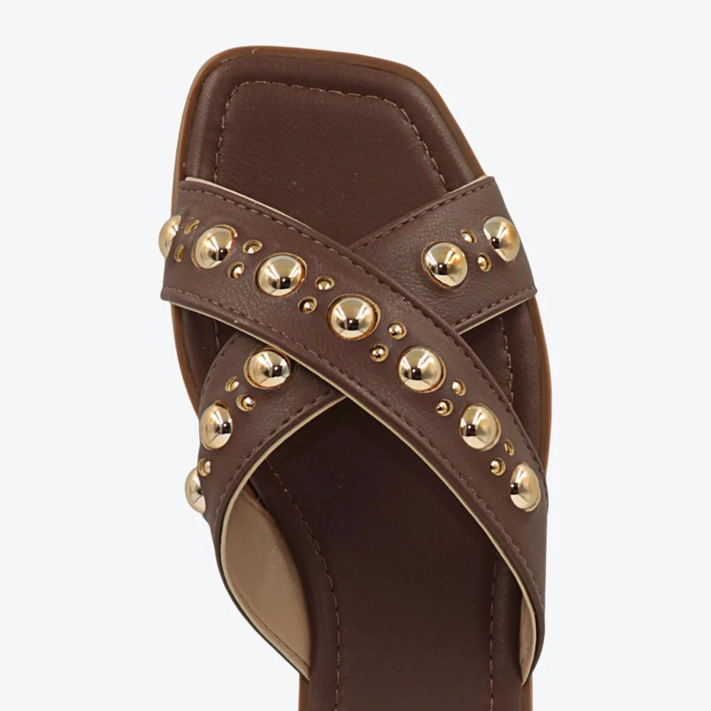 Rasteira Rafitthy Feminina 1886005A2 Marrom 3
