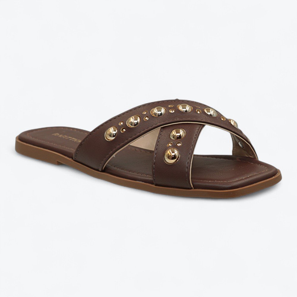 Rasteira Rafitthy Feminina 1886005A2 Marrom 2