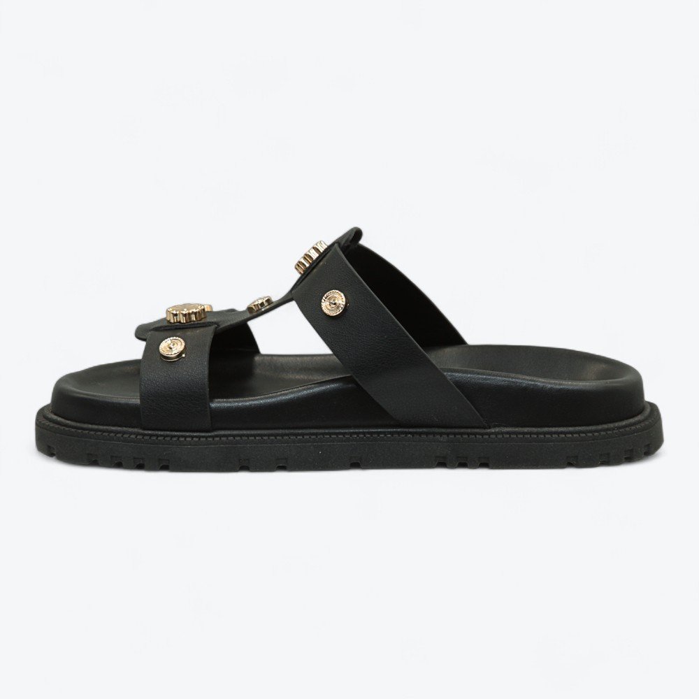 Sandália Rafitthy Papete Feminina 2019001B1 Preto 4