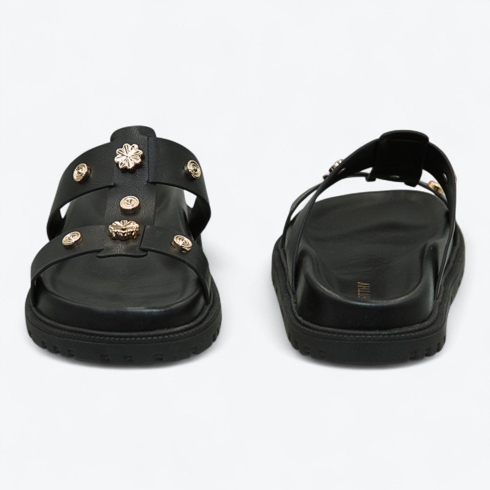 Sandália Rafitthy Papete Feminina 2019001B1 Preto 5