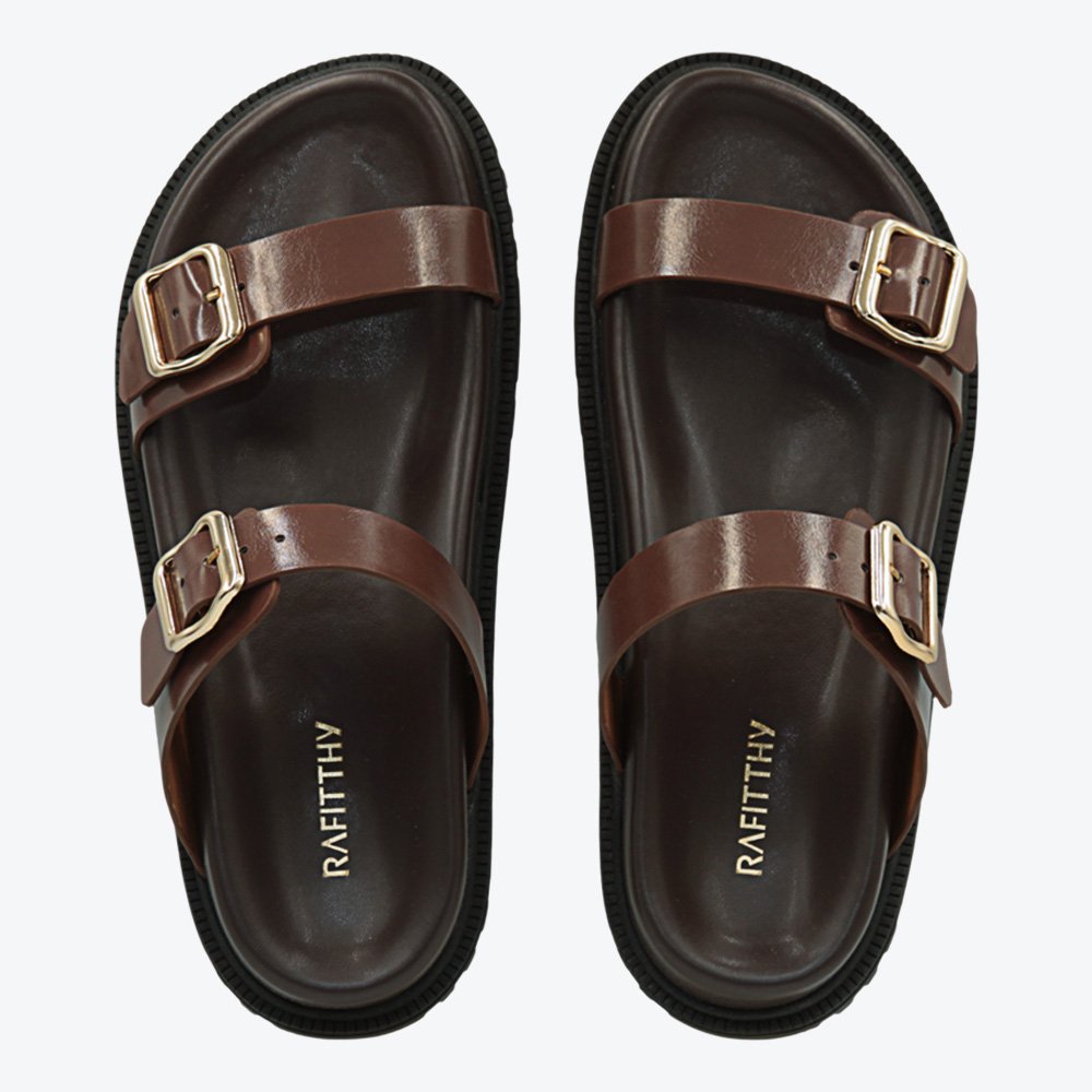 Sandália Rafitthy Papete Feminina 2019007A2 Marrom 3