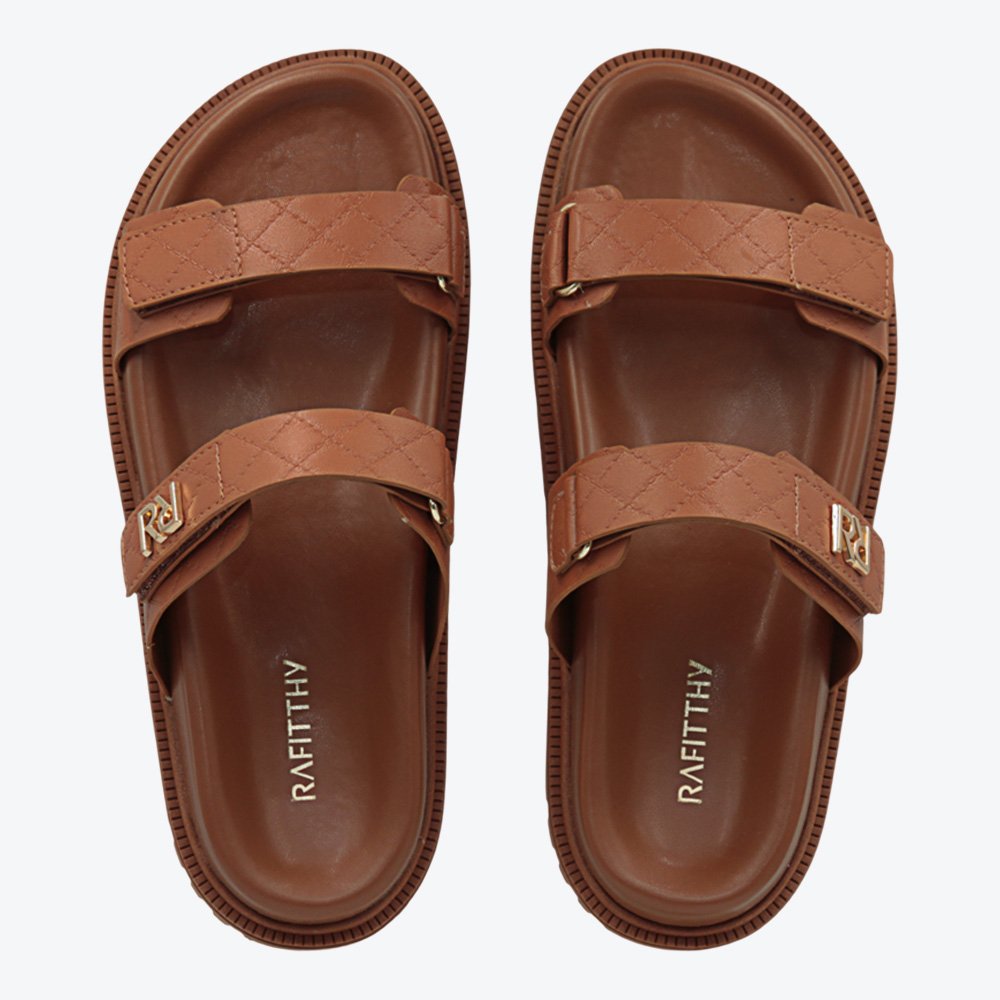 Sandália Rafitthy Papete Feminina 2019003A2 Caramelo 3