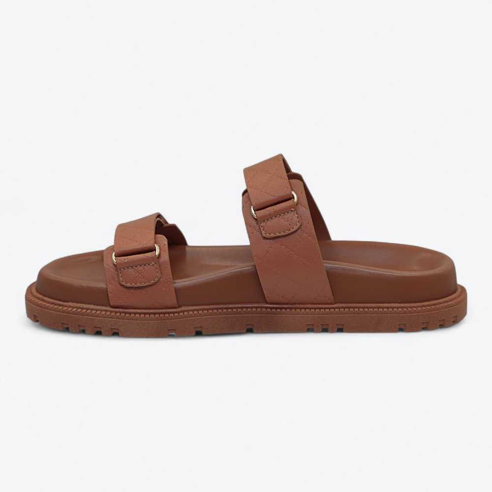 Sandália Rafitthy Papete Feminina 2019003A2 Caramelo 4