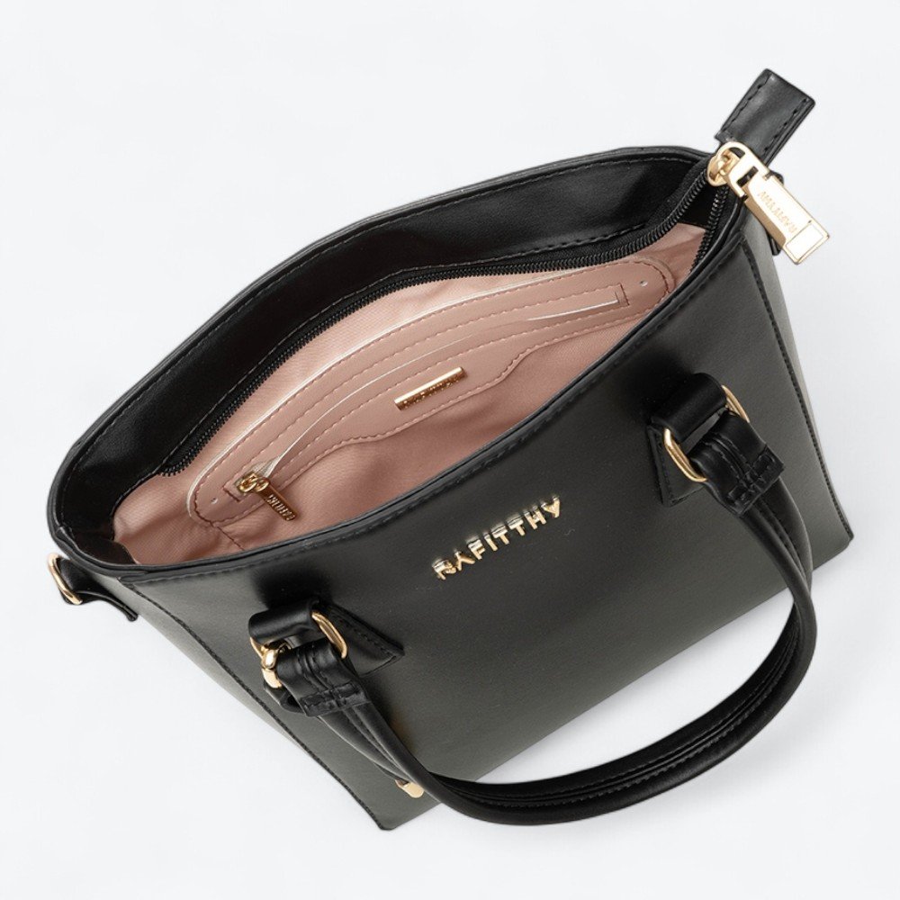 Bolsa Rafitthy Casual Feminina 2825193A Preto 5