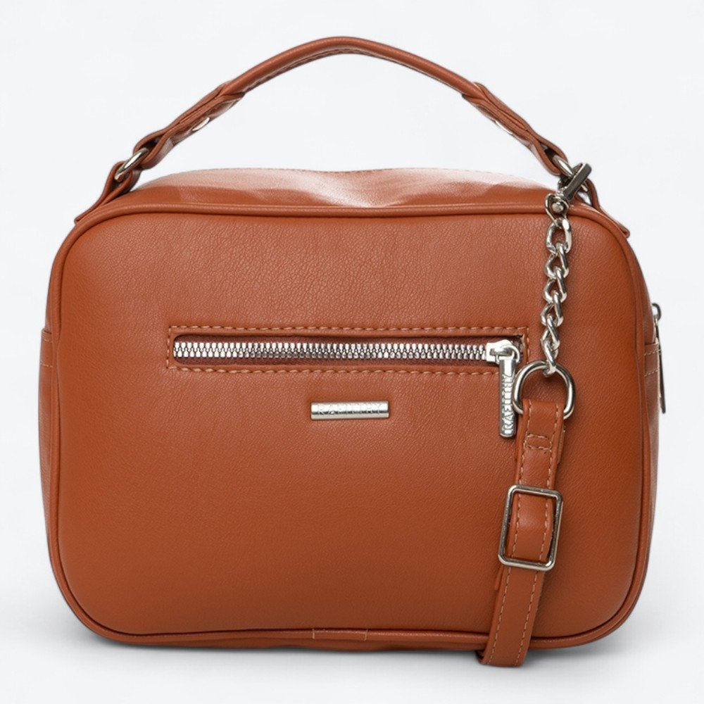Bolsa Rafitthy Casual Feminina 2824242A Marrom 4
