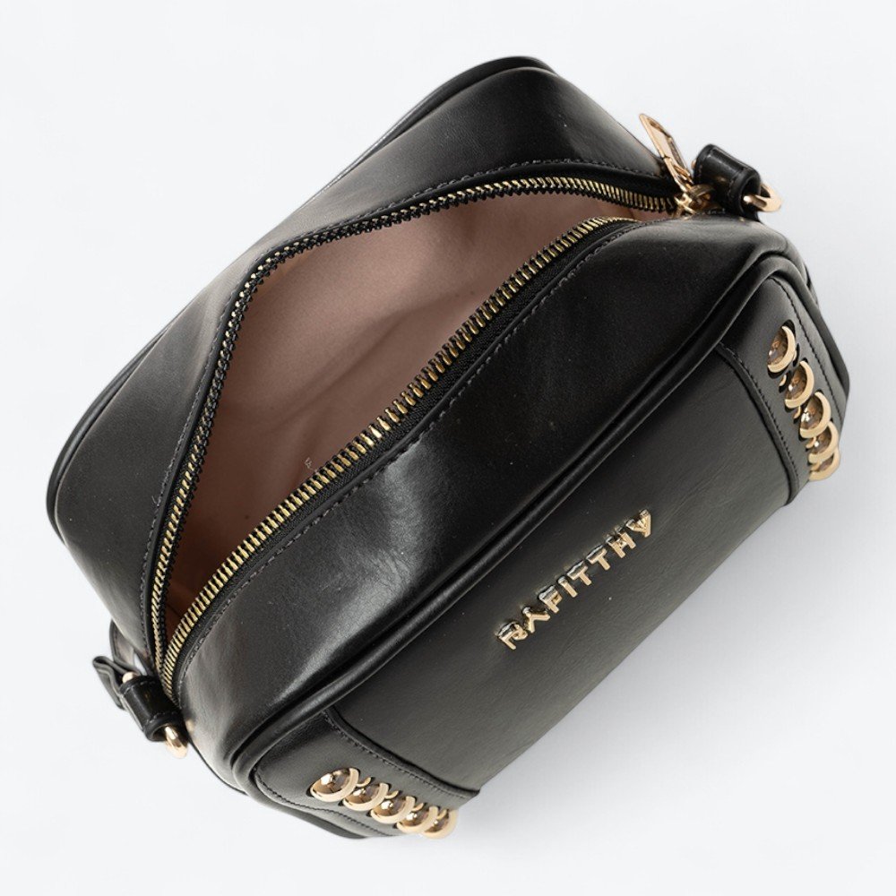 Bolsa Rafitthy Casual Feminina 2816324A Preto 4