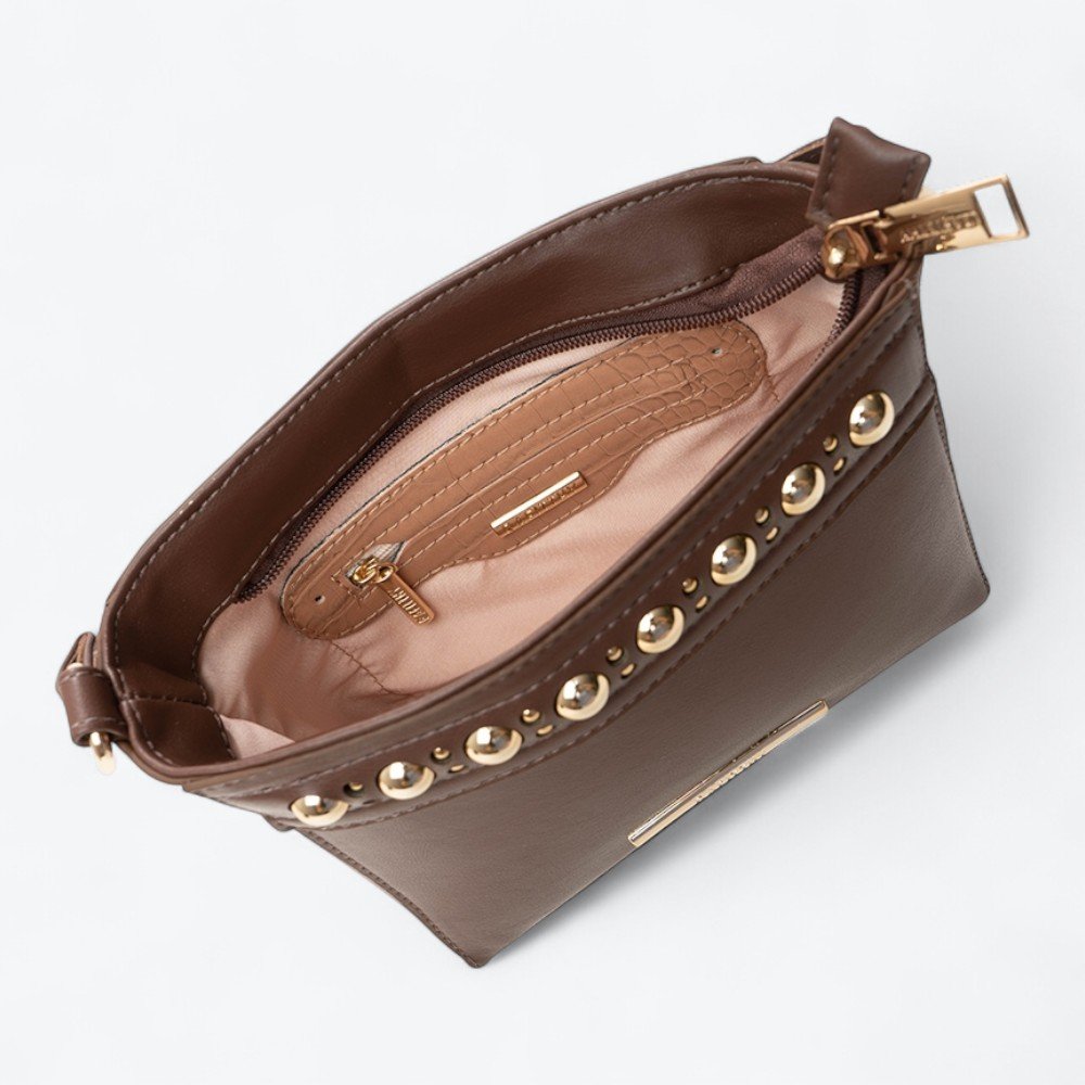 Bolsa Rafitthy Casual Feminina 2816326B Marrom Escuro 4