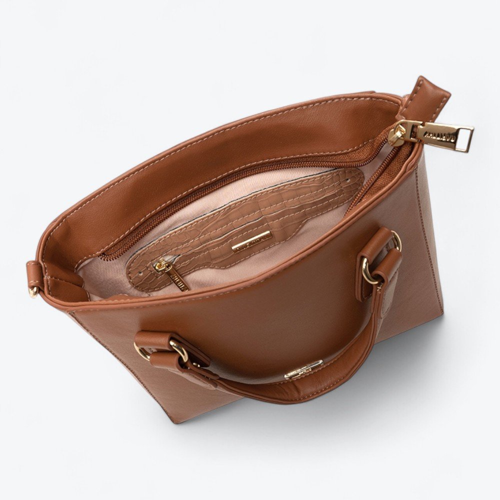 Bolsa Rafitthy Casual Feminina 2816229A Marrom 4