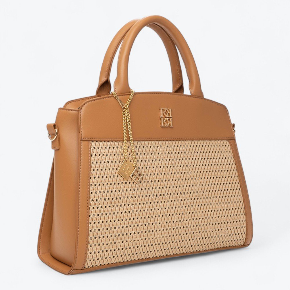 Bolsa Rafitthy Casual Feminina 2816162A Caramelo 2