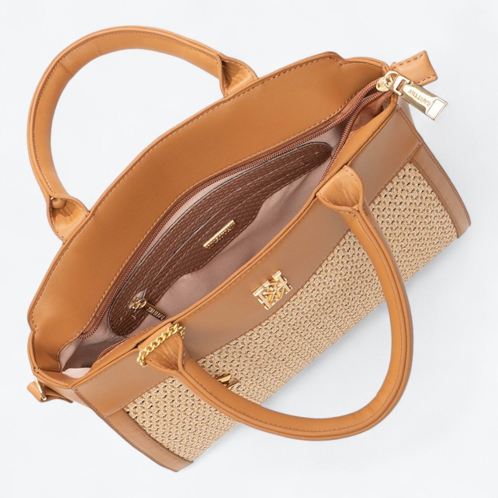 Bolsa Rafitthy Casual Feminina 2816162A Caramelo 4