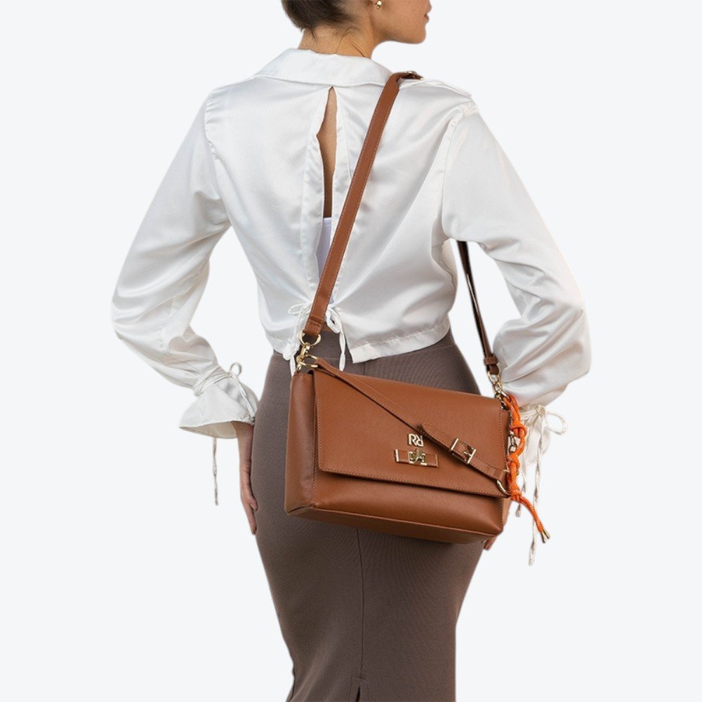 Bolsa Rafitthy Casual Feminina 2816114A Marrom 2