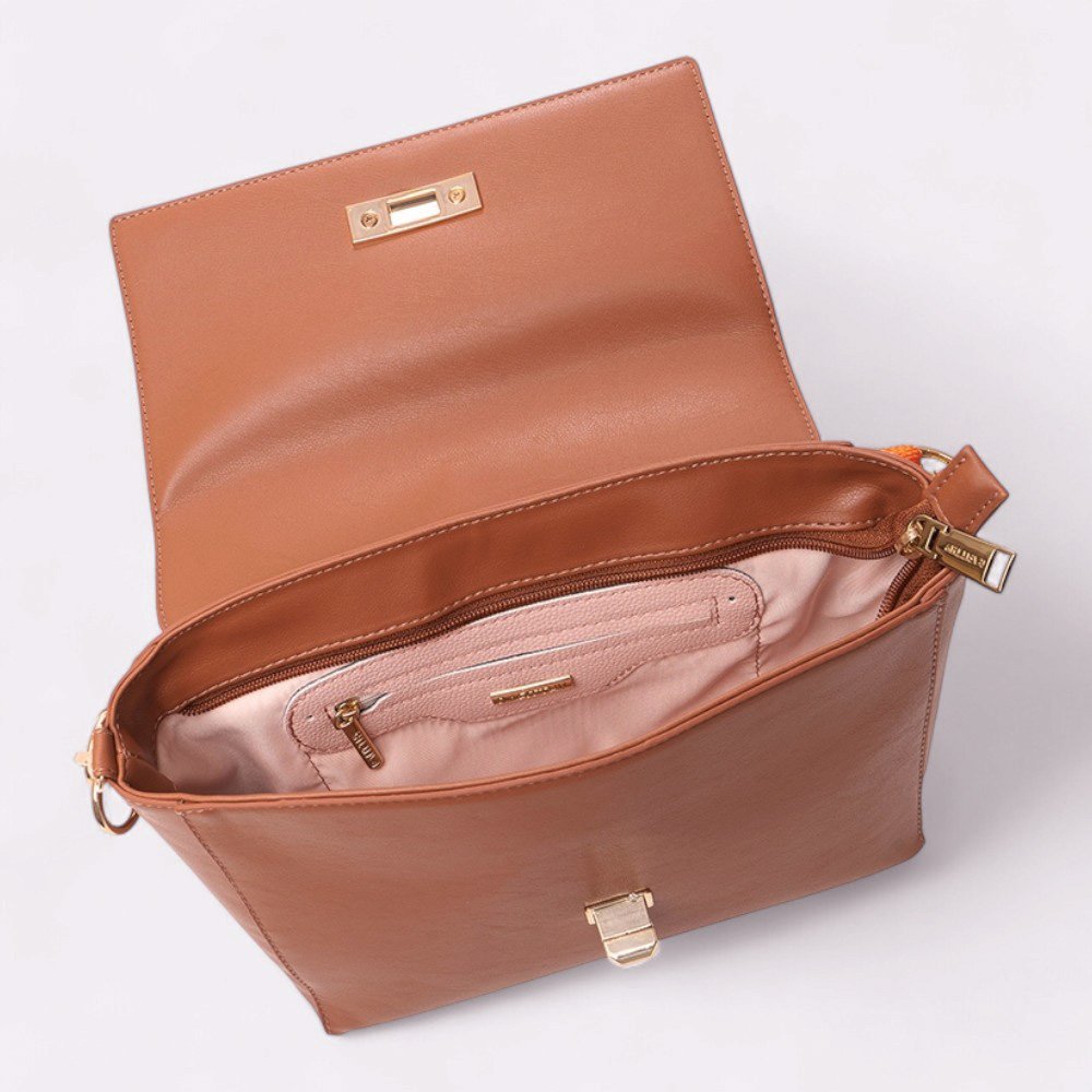 Bolsa Rafitthy Casual Feminina 2816114A Marrom 5