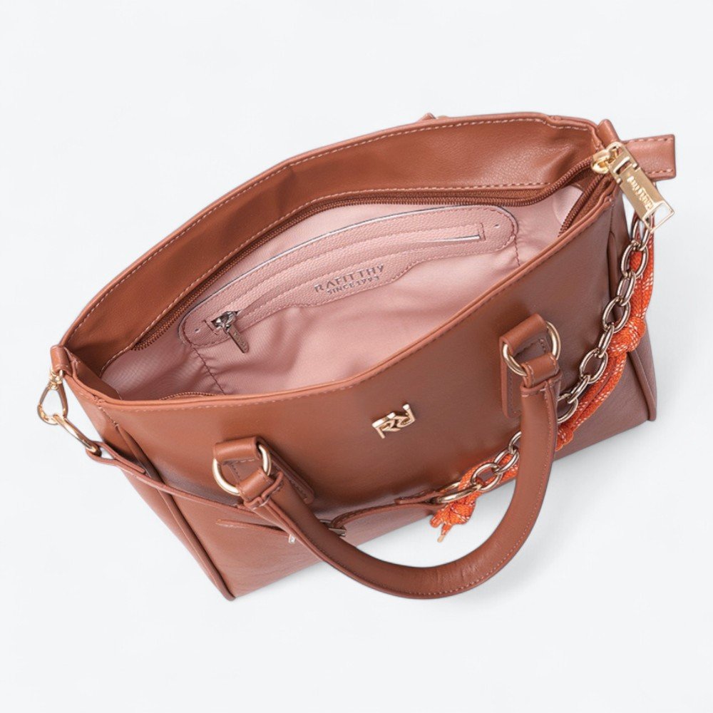 Bolsa Rafitthy Casual Feminina 2816113A Marrom 5